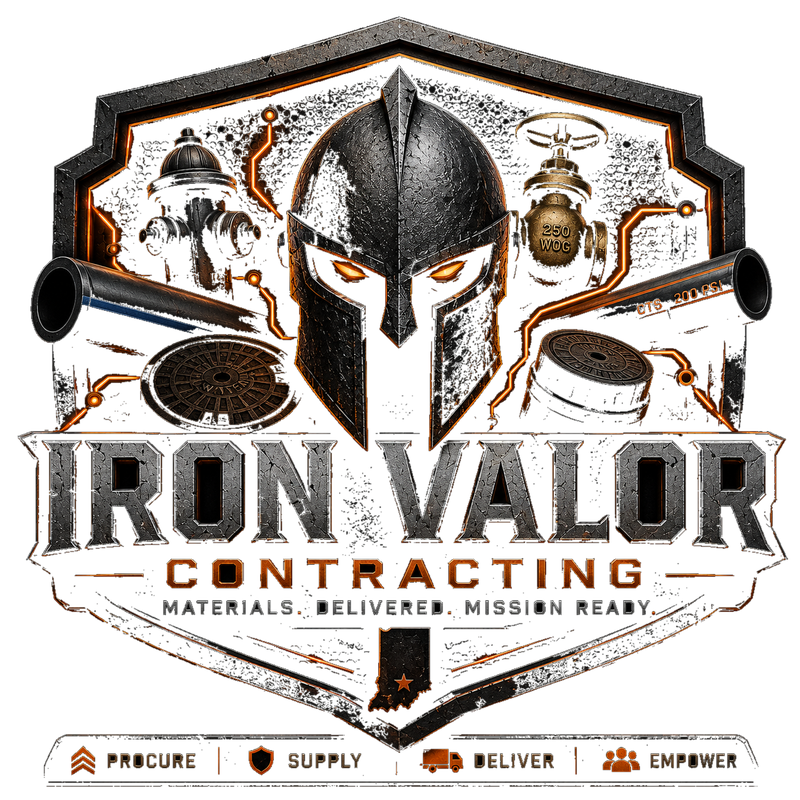 Iron Valor Contracting — Materials. Delivered. Mission Ready.